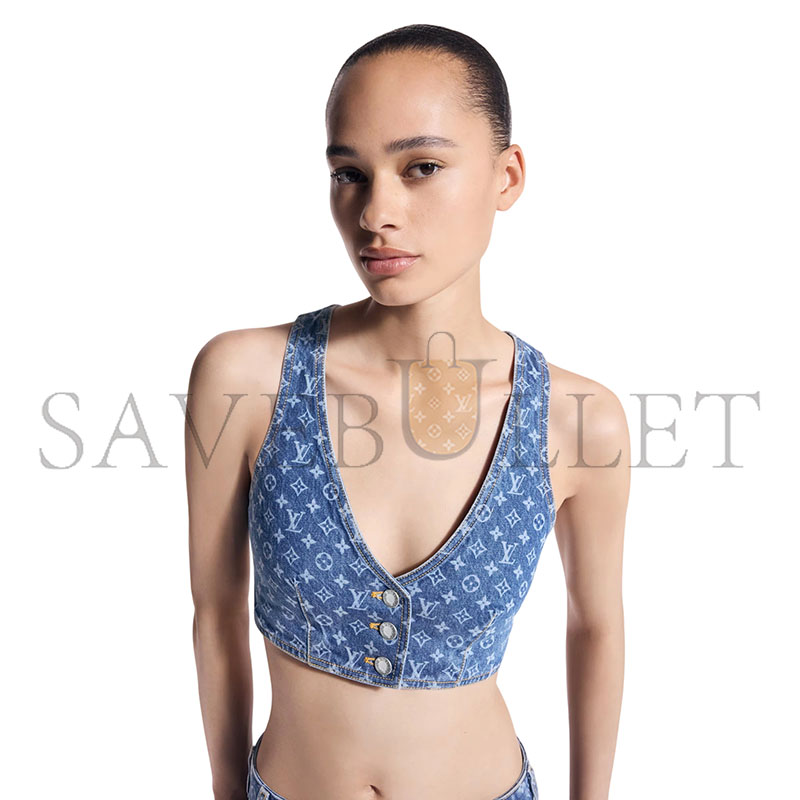 l0vis vvtt0n monogram De*1m crop top 1ahia5